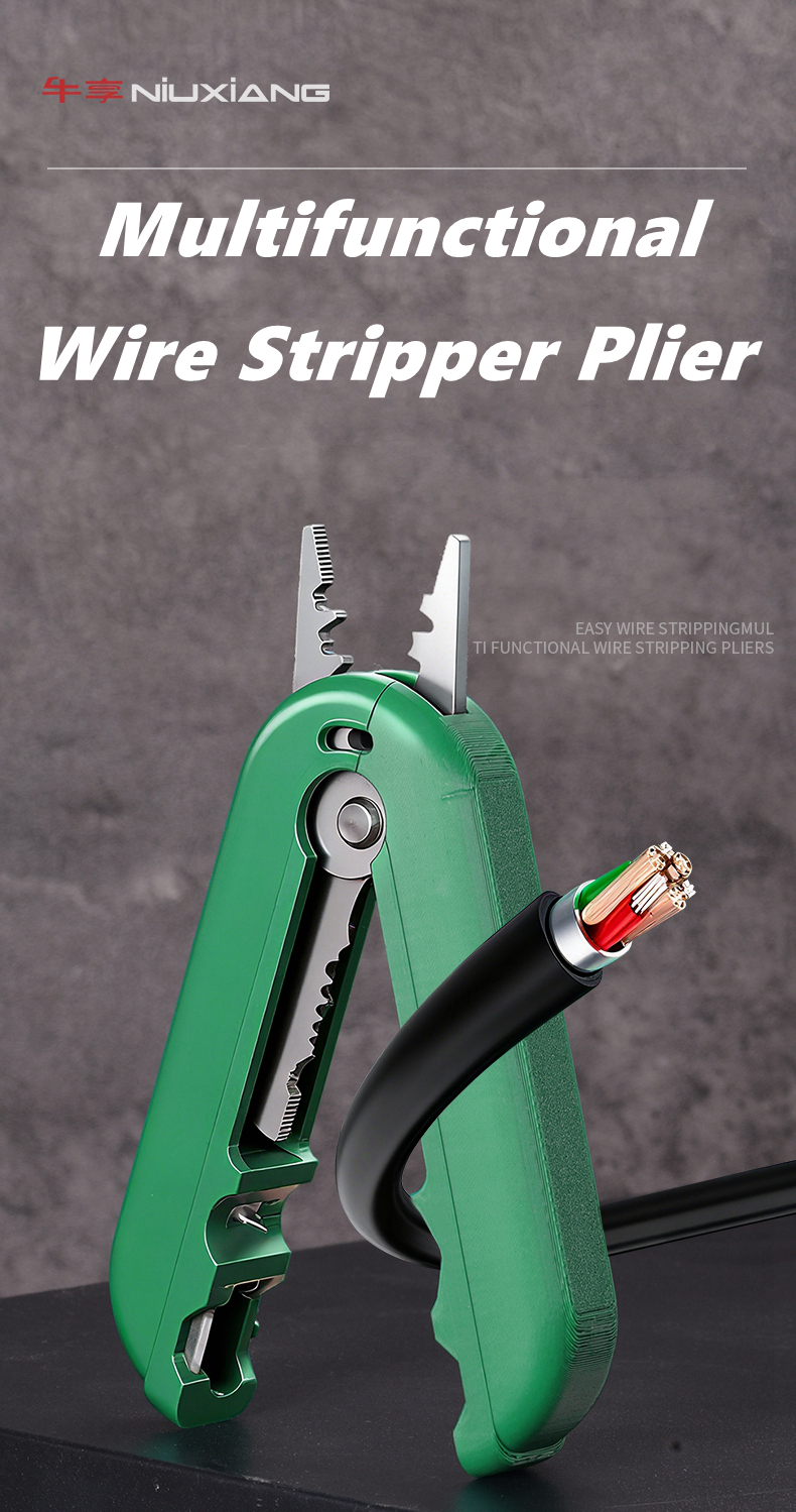 Power Tools Software - Multi-function Wire Stripper Electricians Cable Cutting