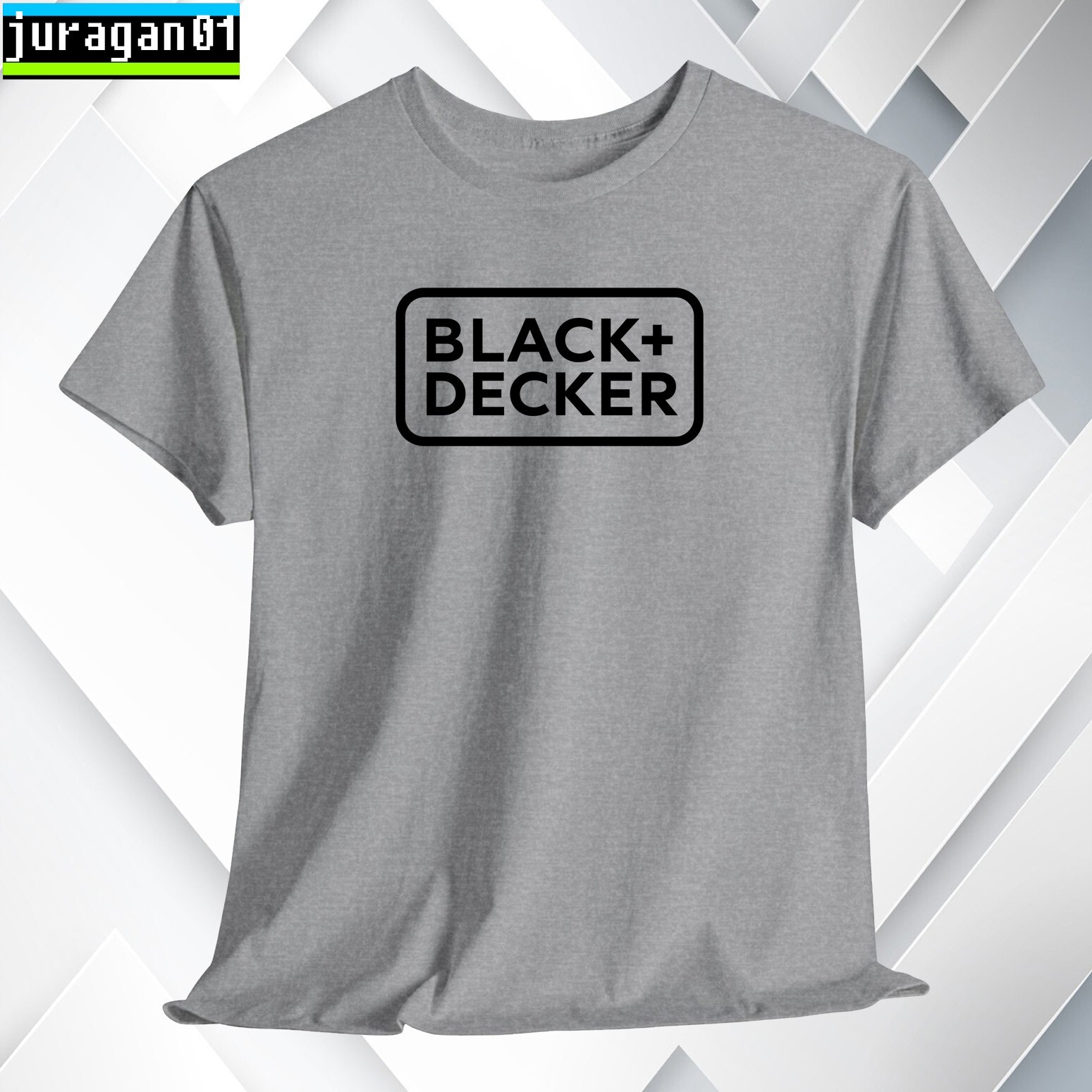Power Tools Made In Usa - BLACK+DECKER Power Tools T-Shirt Logo Many