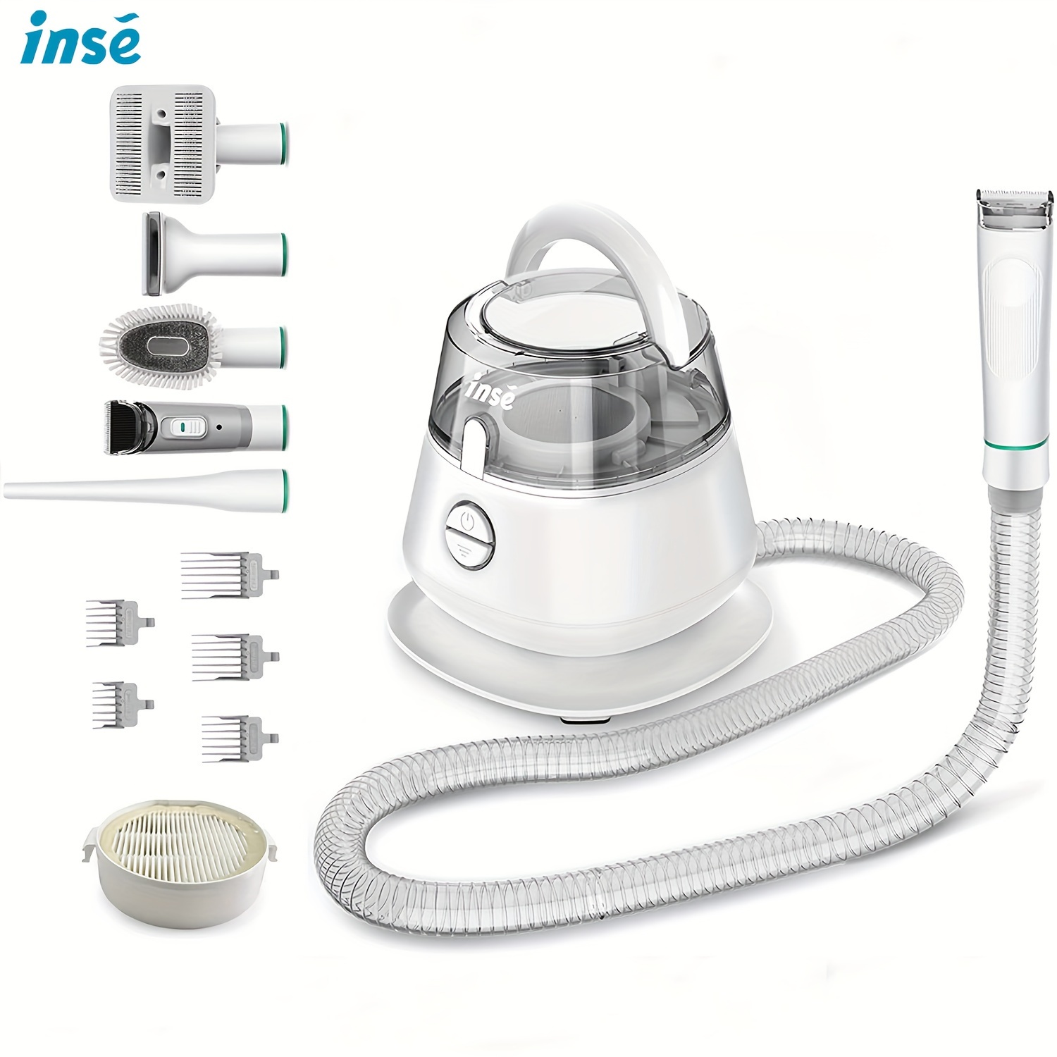 Bag Power Tools - INSE P20 Pet Grooming Vacuum Cleaner,