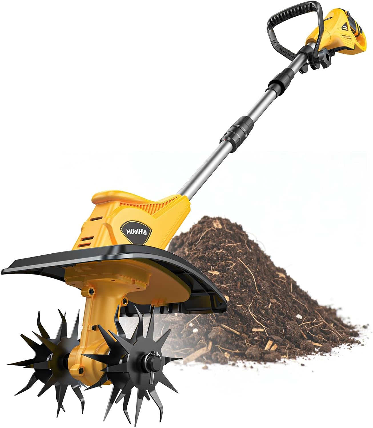 Impact Driver Cordless - Cordless Tiller Cultivator Compatible with Dewalt