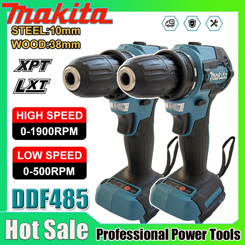 Power Tools On Sale - Makita DDF485 Compact Cordless Hammer Drill