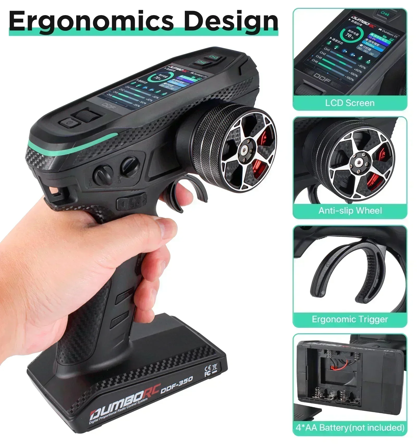 DUMBORC DDF-350 10CH RC Remote - Impact Driver Cordless incelemesi ve fiyatı