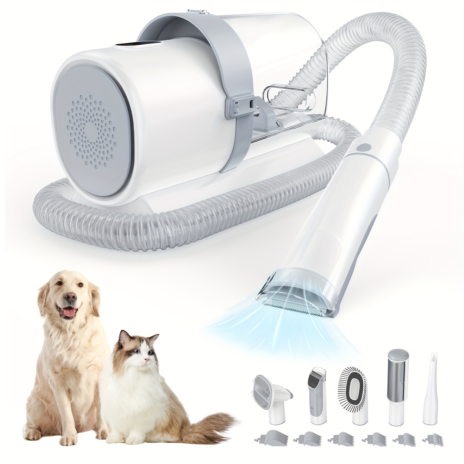 Pet Grooming Vacuum Kit 5 in 1 - Bag Power Tools incelemesi ve fiyatı