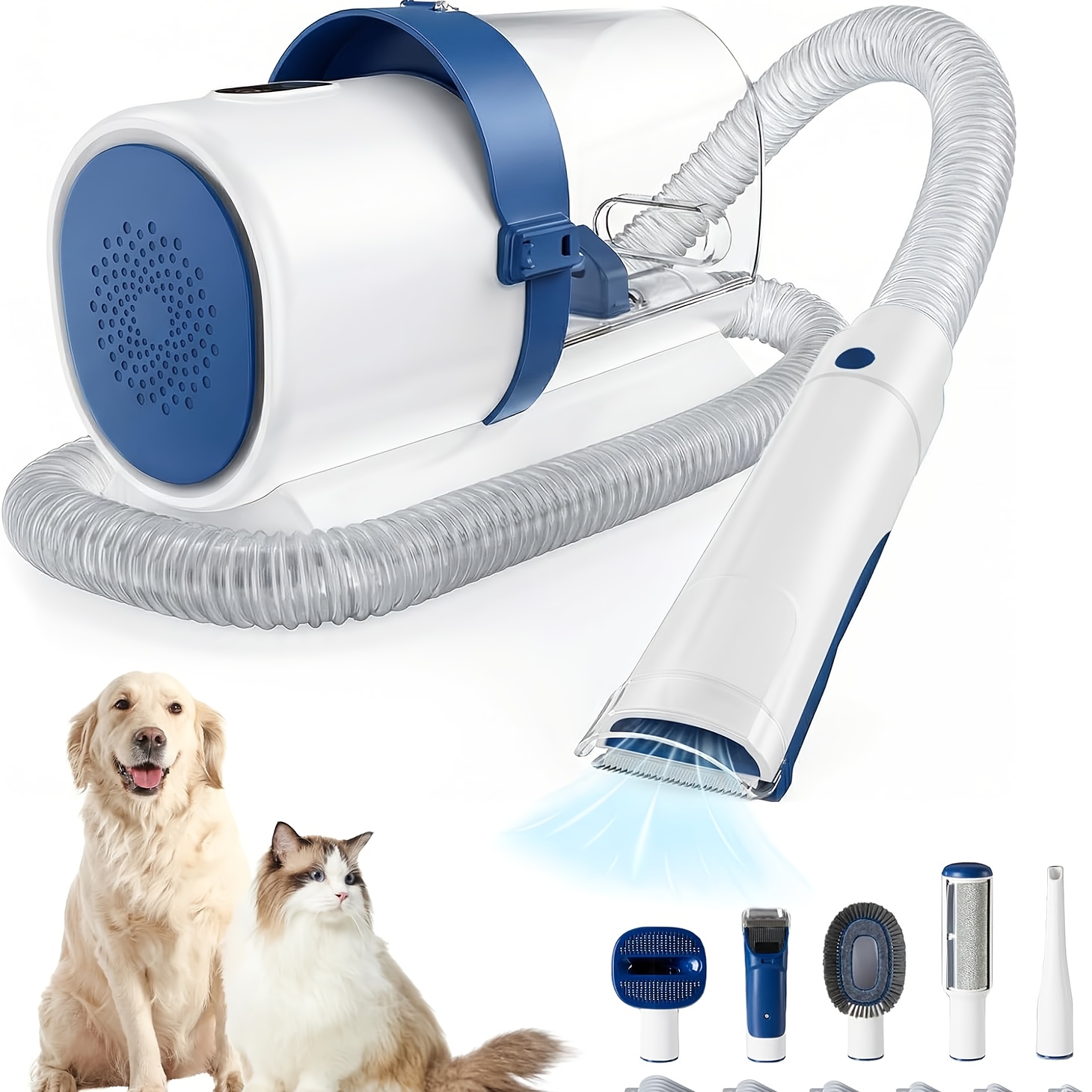 Pet Grooming Vacuum Kit 5 in 1 - Bag Power Tools incelemesi ve fiyatı
