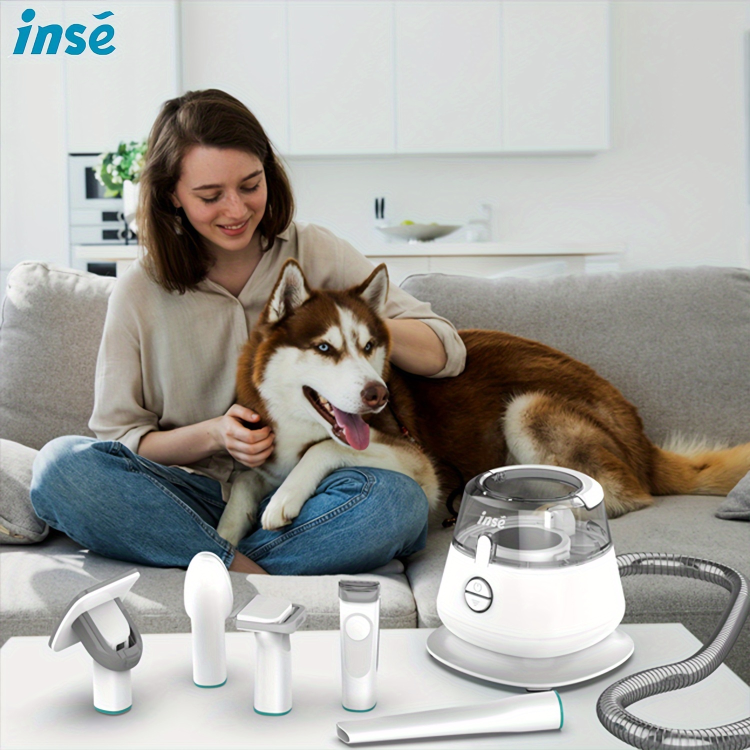 INSE P20 Pet Grooming Vacuum C - Bag Power Tools incelemesi ve fiyatı