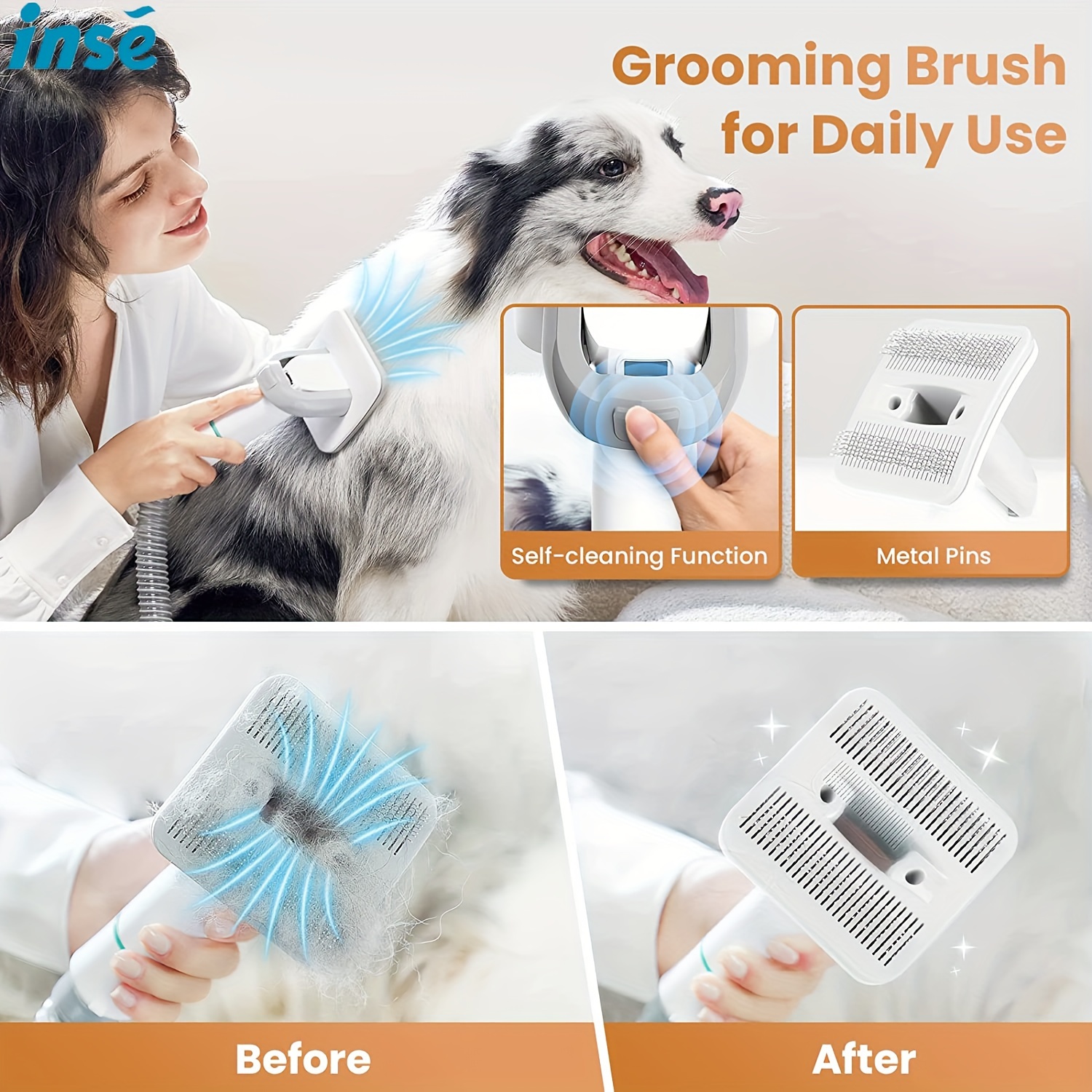INSE P20 Pet Grooming Vacuum C - Bag Power Tools incelemesi ve fiyatı