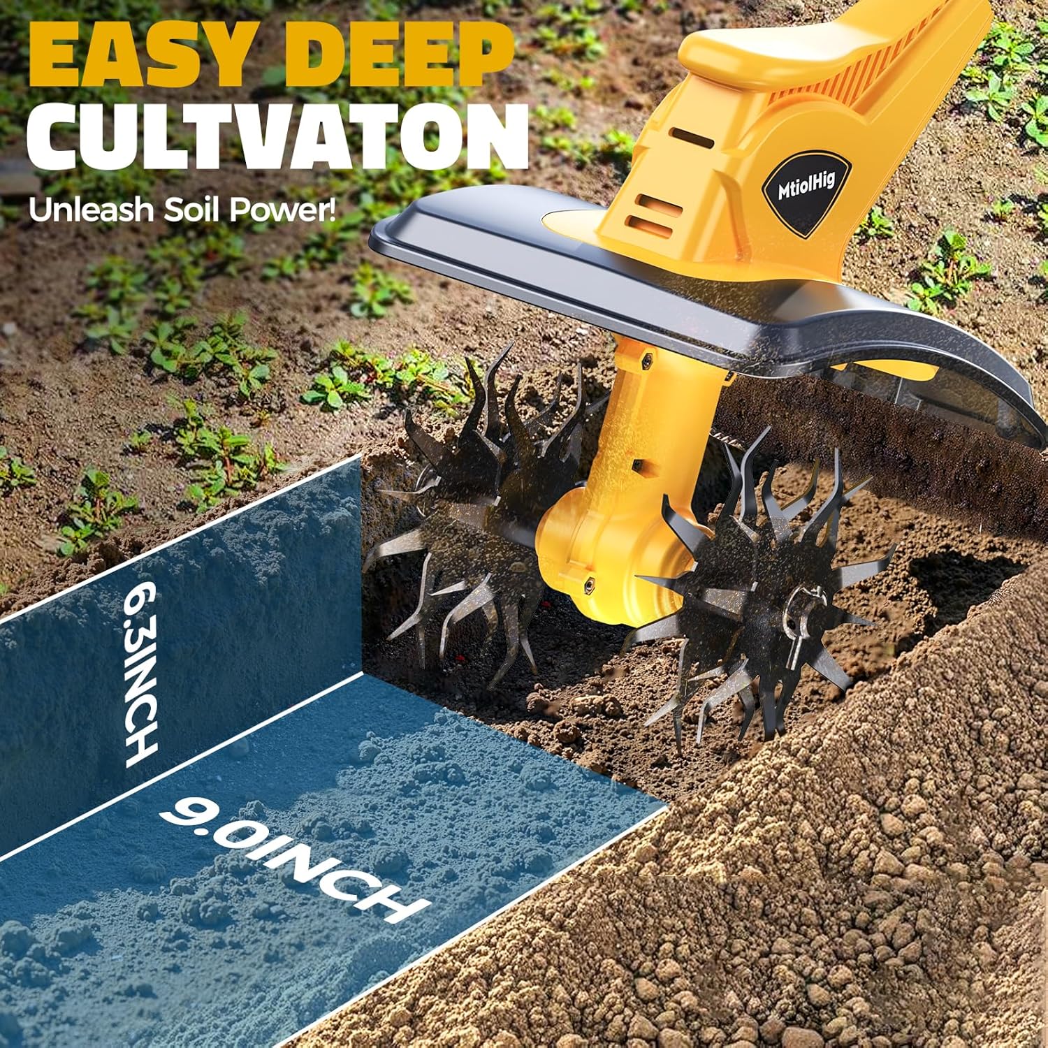 Cordless Tiller Cultivator Com - Impact Driver Cordless incelemesi ve fiyatı