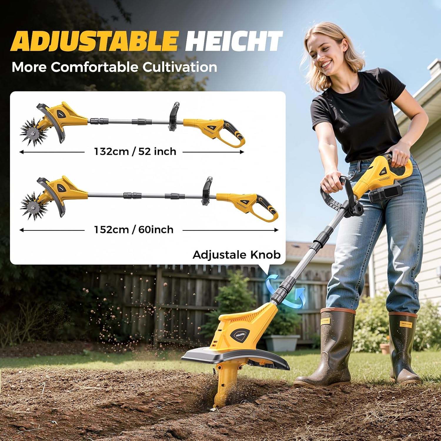 Cordless Tiller Cultivator Com - Impact Driver Cordless incelemesi ve fiyatı