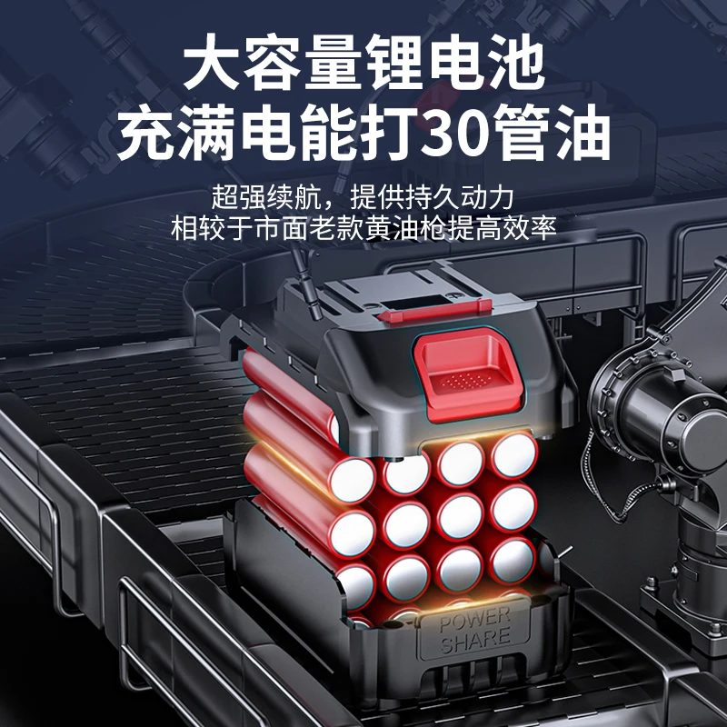 Electric butter gun 24V lithiu - Power Tools Caterpillar incelemesi ve fiyatı