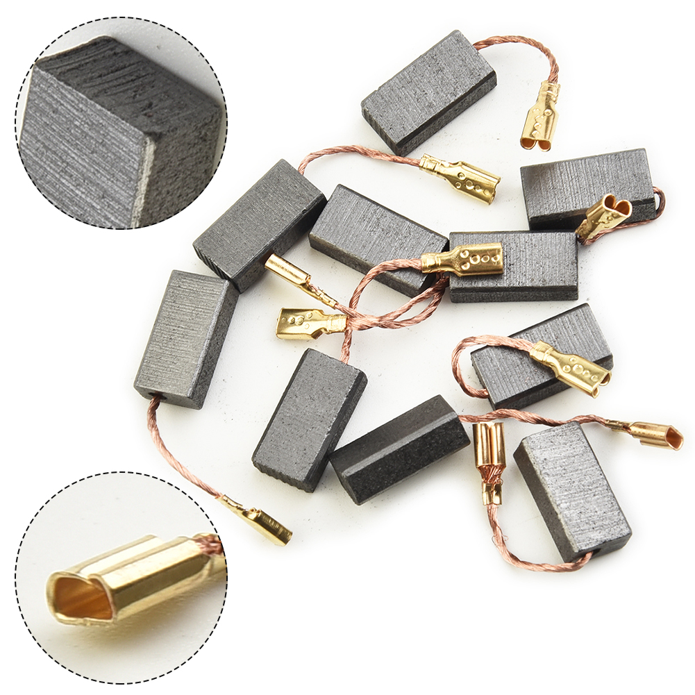 10pcs/lot Carbon Brushes For G - Power Tools Dongcheng incelemesi ve fiyatı