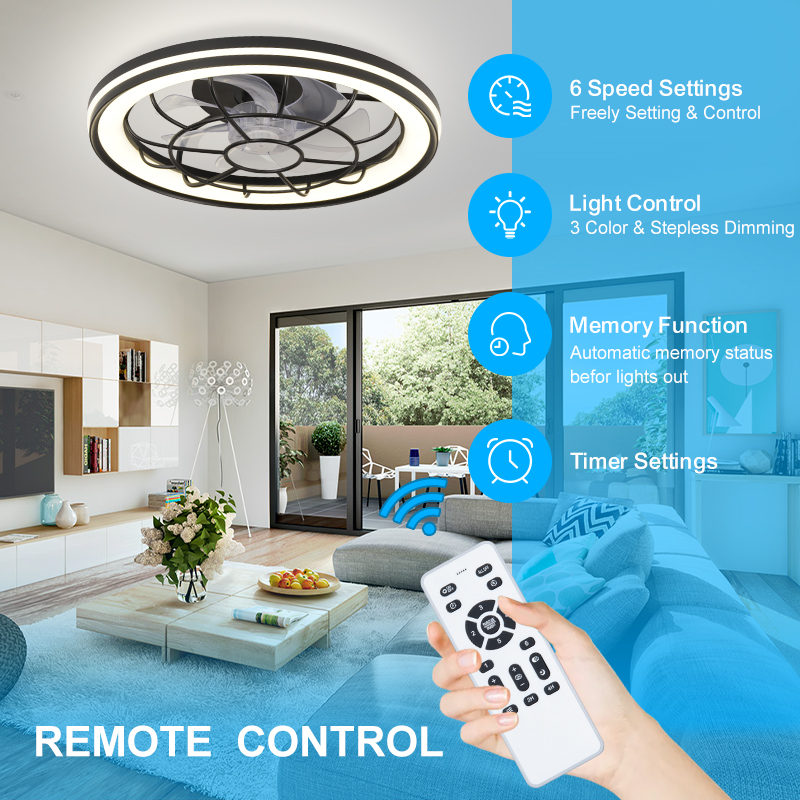 Company LED ceiling fan light, - Power Tools Company incelemesi ve fiyatı