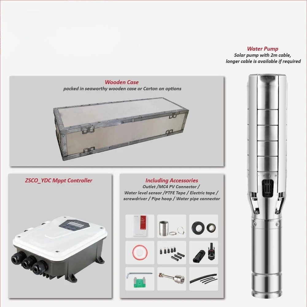 6 Inch Solar Water Pump With 3 - Power Tools Manufacturers In China incelemesi ve fiyatı