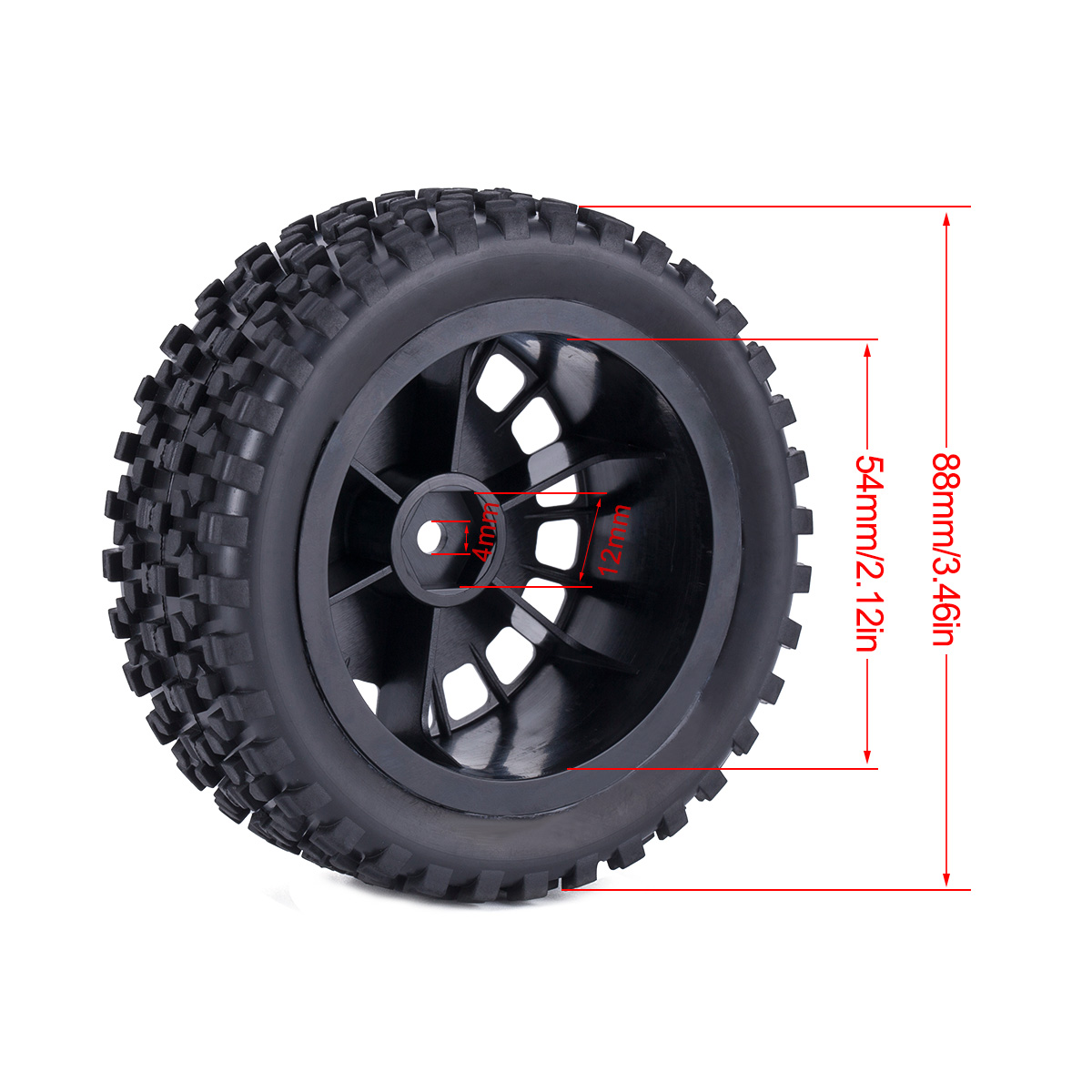 Rc Rally Tires for 1/10 Wltoys - Impact Driver Cordless incelemesi ve fiyatı