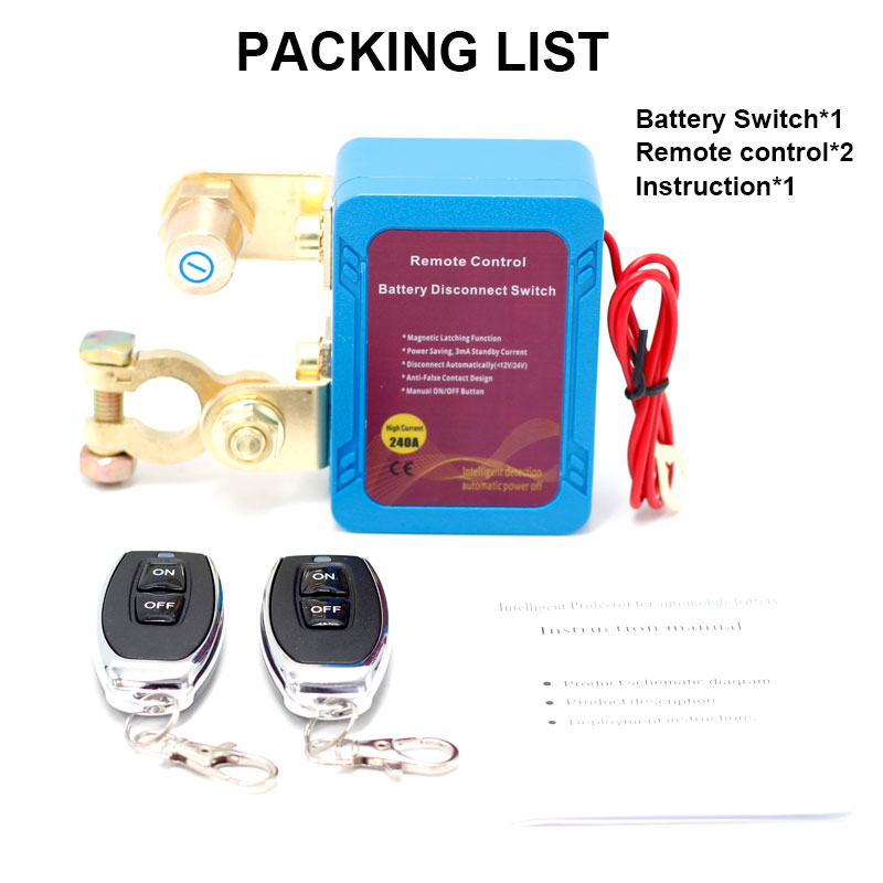 12V 240A Battery Disconnect Sw - Power Tools Manufacturers In China incelemesi ve fiyatı