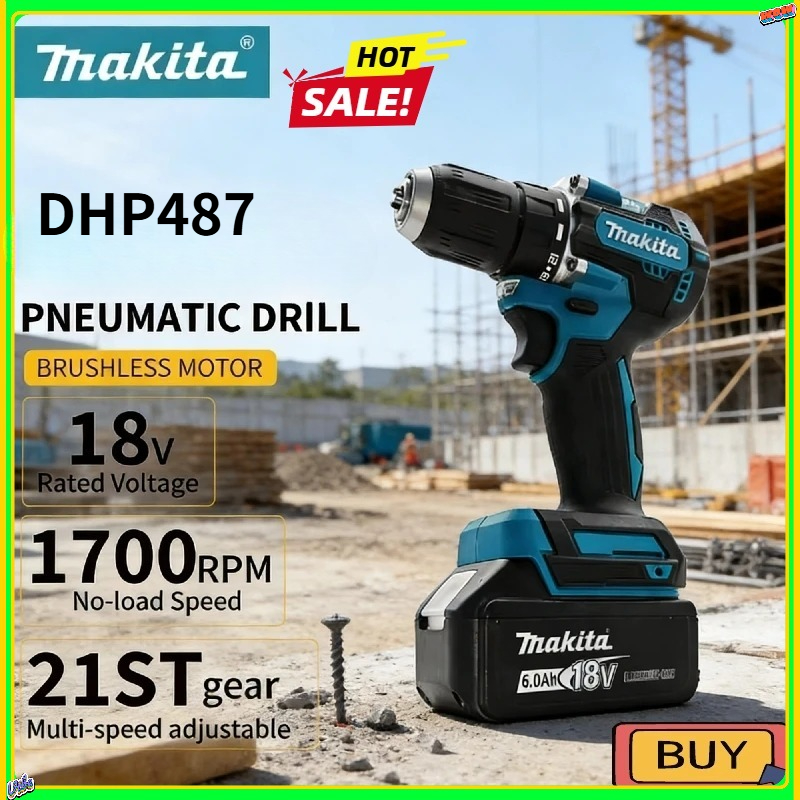 Makita DHP487 LXT Brushless Im - Impact Driver Cordless incelemesi ve fiyatı
