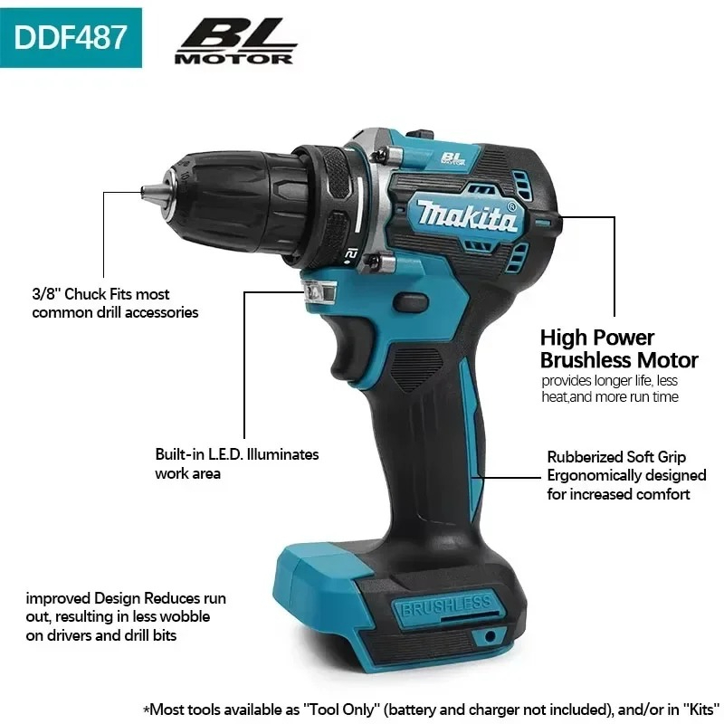 Makita DHP487 LXT Brushless Im - Impact Driver Cordless incelemesi ve fiyatı